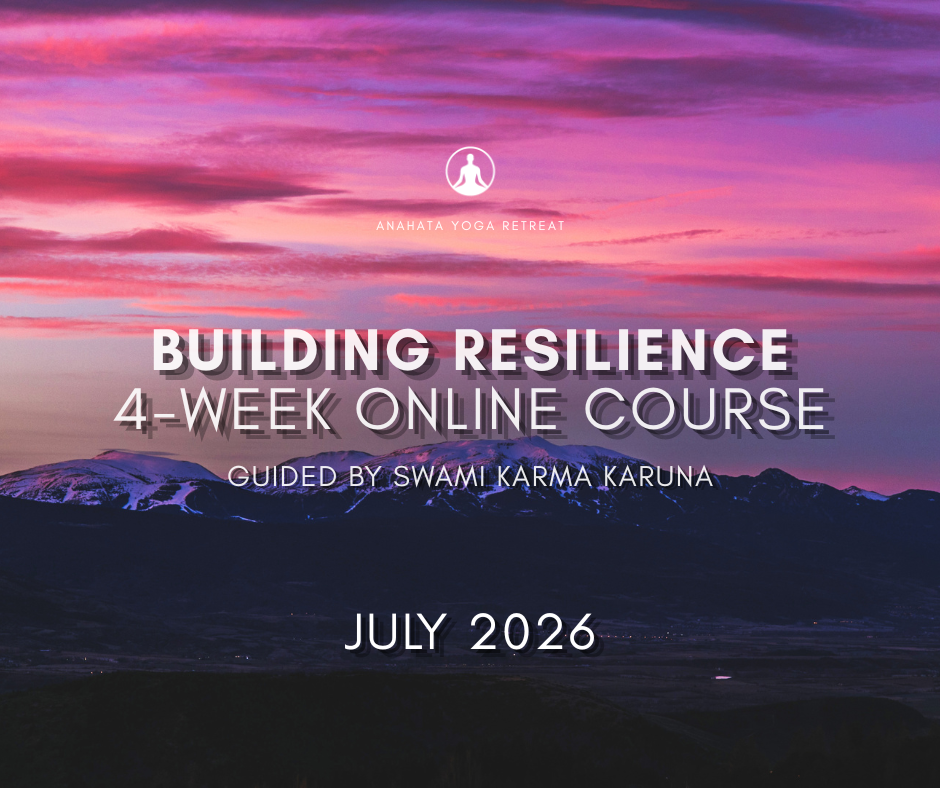 Building Resilience — 4-week online course guided by Swami Karma Karuna, July 2026