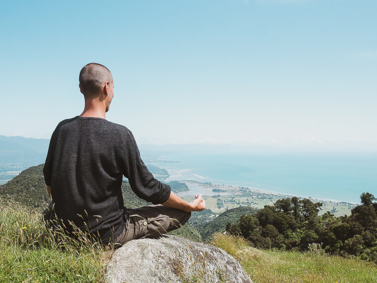 Silent meditation at Anahata Yoga Retreat